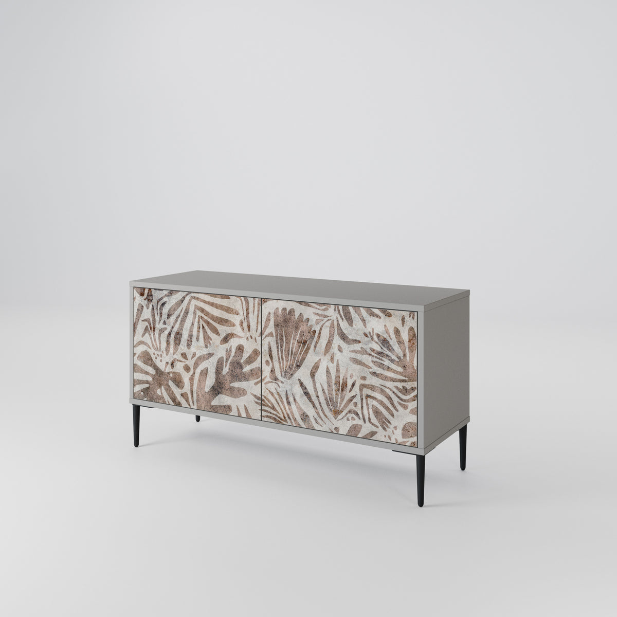 PASSING TIME Compact 2-Door TV Cabinet