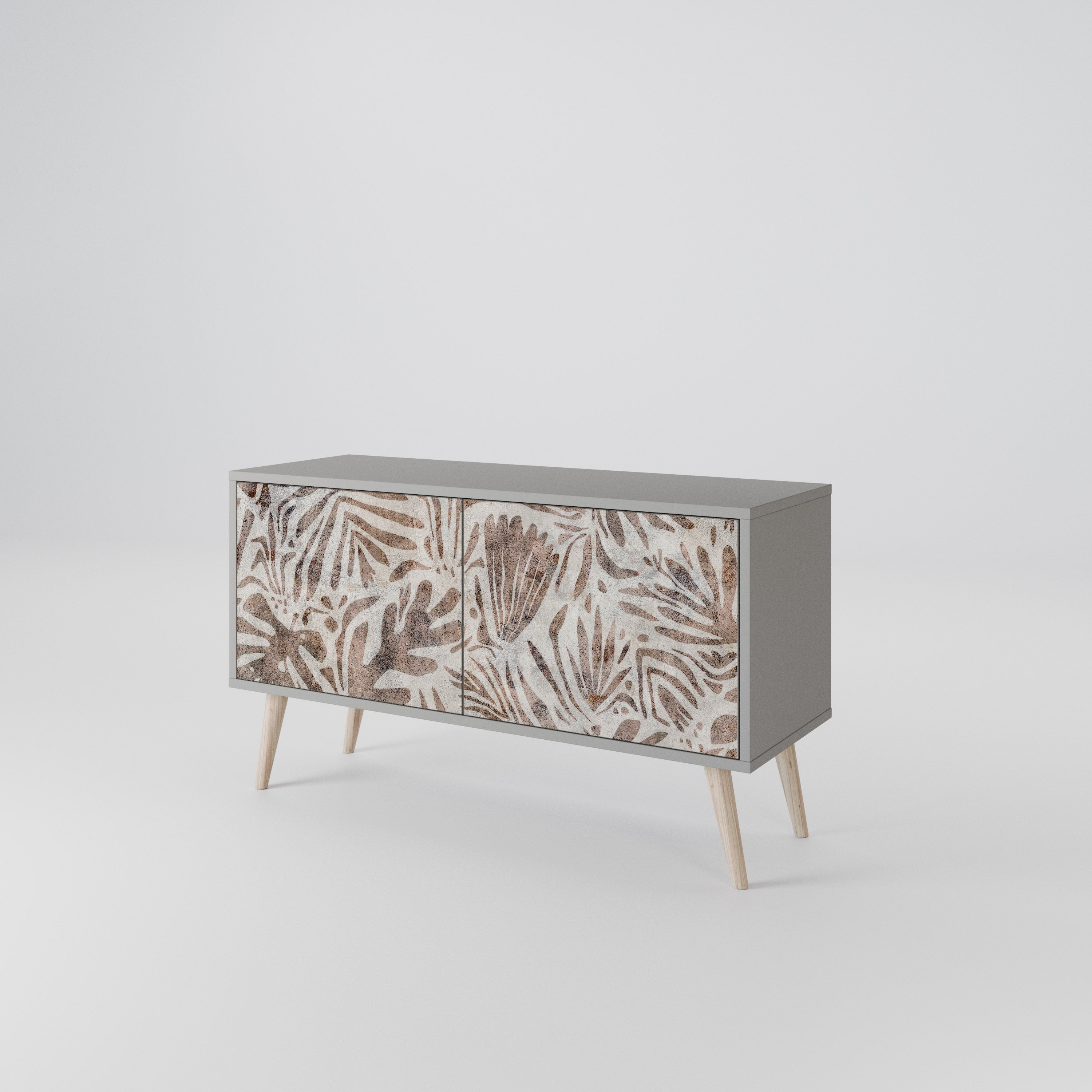 PASSING TIME Compact 2-Door TV Cabinet