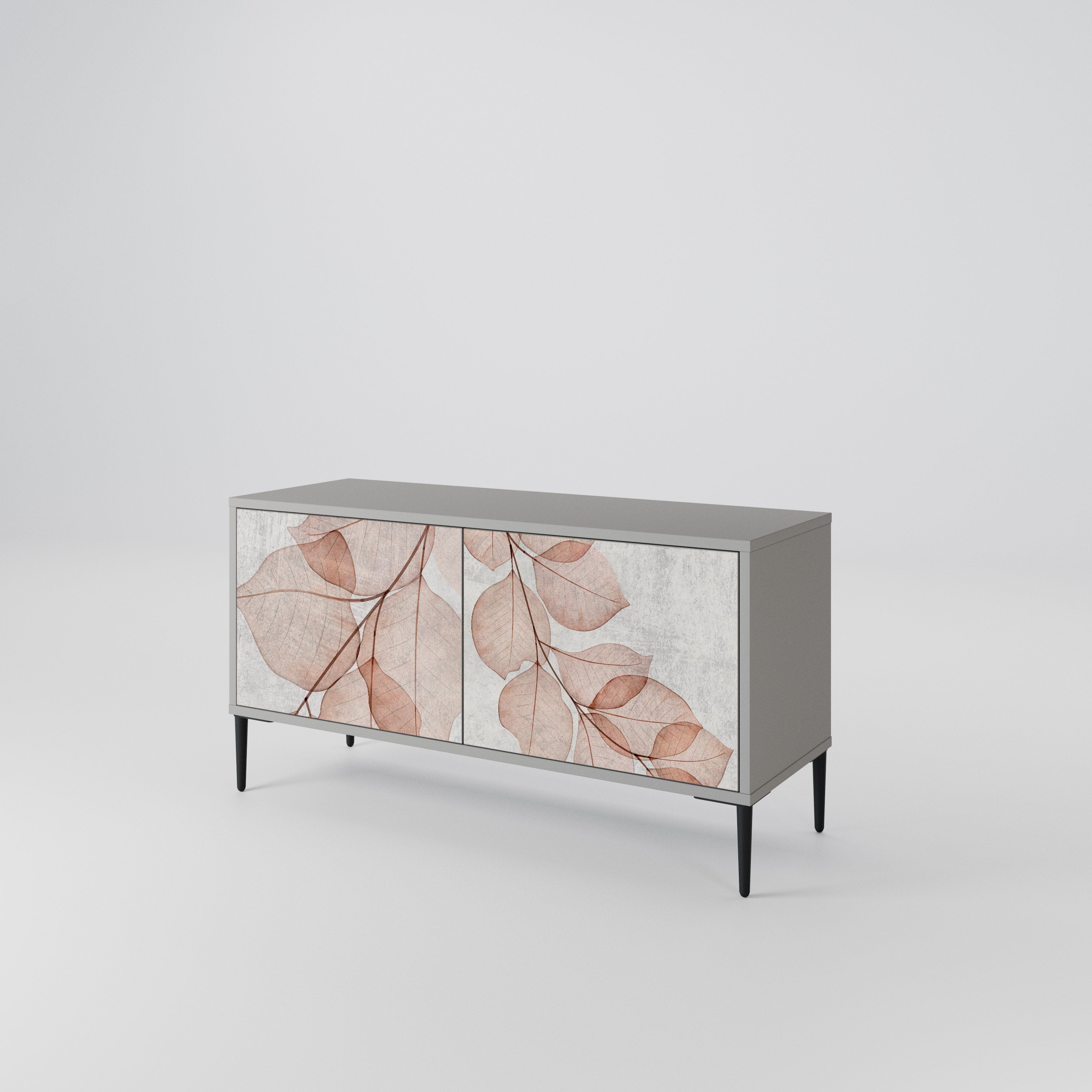 AUTUMN FRAGILITY Compact 2-Door TV Cabinet