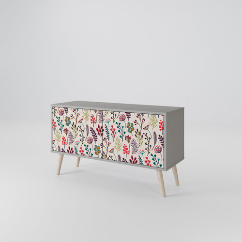 AUTUMN SUNDRIES Kompaktes 2-türiges TV-Lowboard