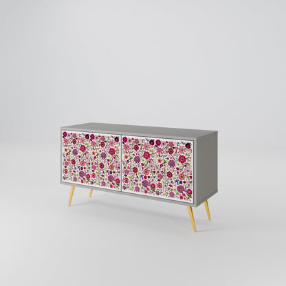 PETAL GARDEN Kompakter 2-türiger TV-Schrank