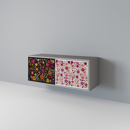 DAYNITE GARDEN Kompakter 2-türiger TV-Schrank