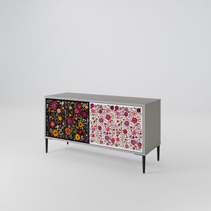 DAYNITE GARDEN Kompakter 2-türiger TV-Schrank