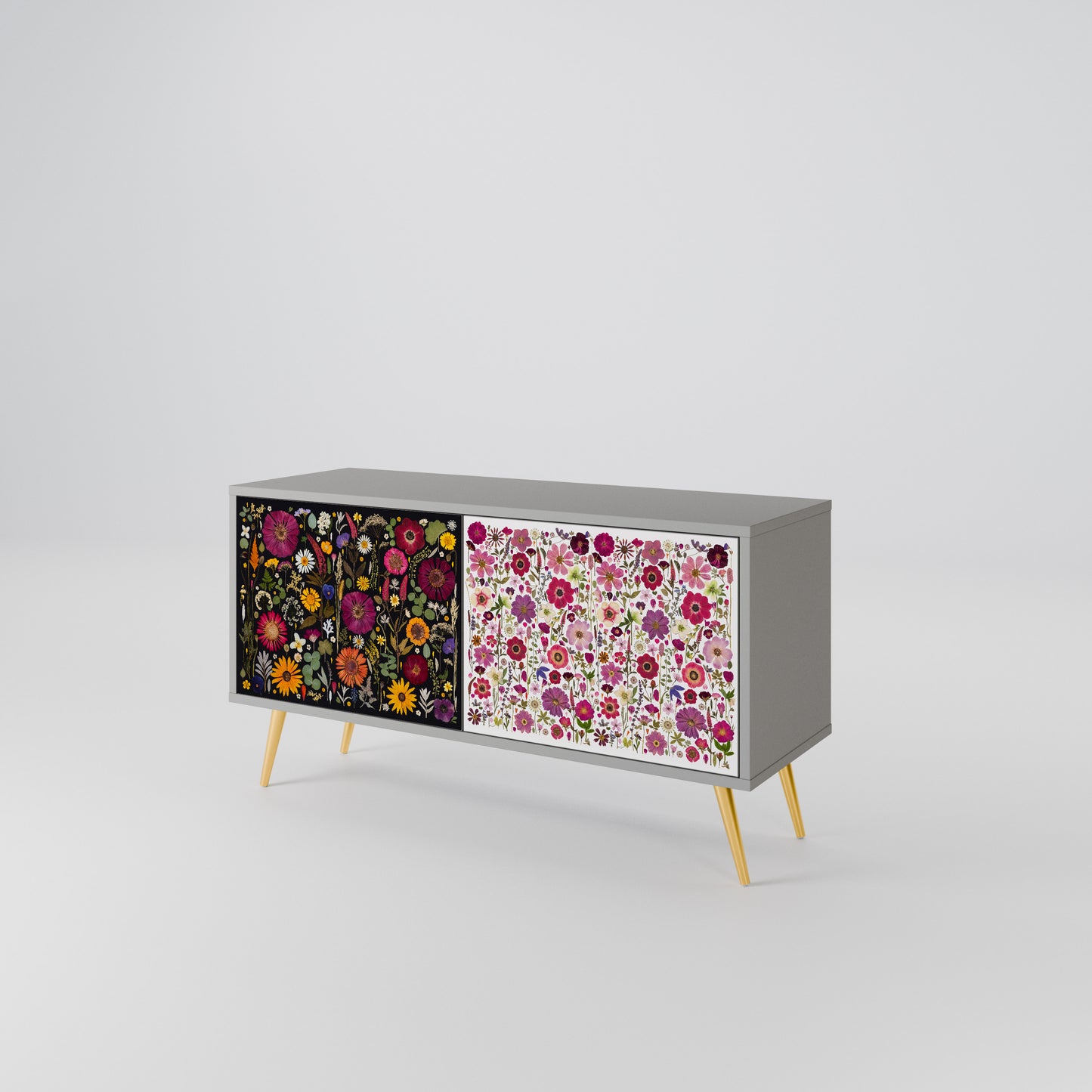 DAYNITE GARDEN Kompakter 2-türiger TV-Schrank