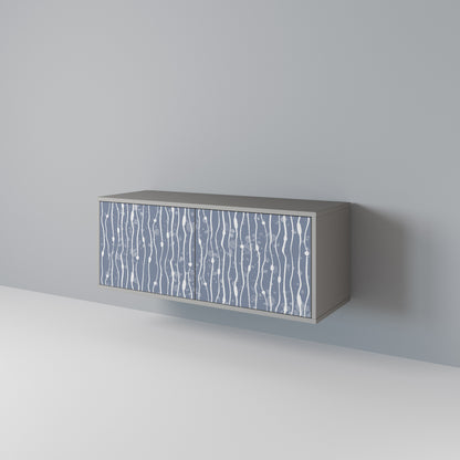 GRAPHITE RAIN Kompaktes 2-türiges TV-Lowboard