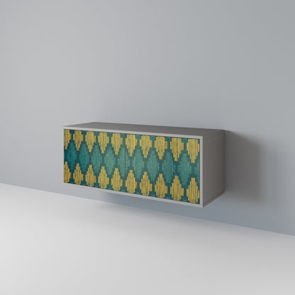 POLYGONS Kompaktes 2-türiges TV-Lowboard
