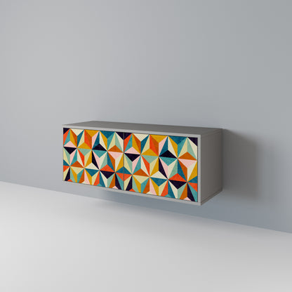 TESSELATE TREASURES Kompaktes 2-türiges TV-Lowboard