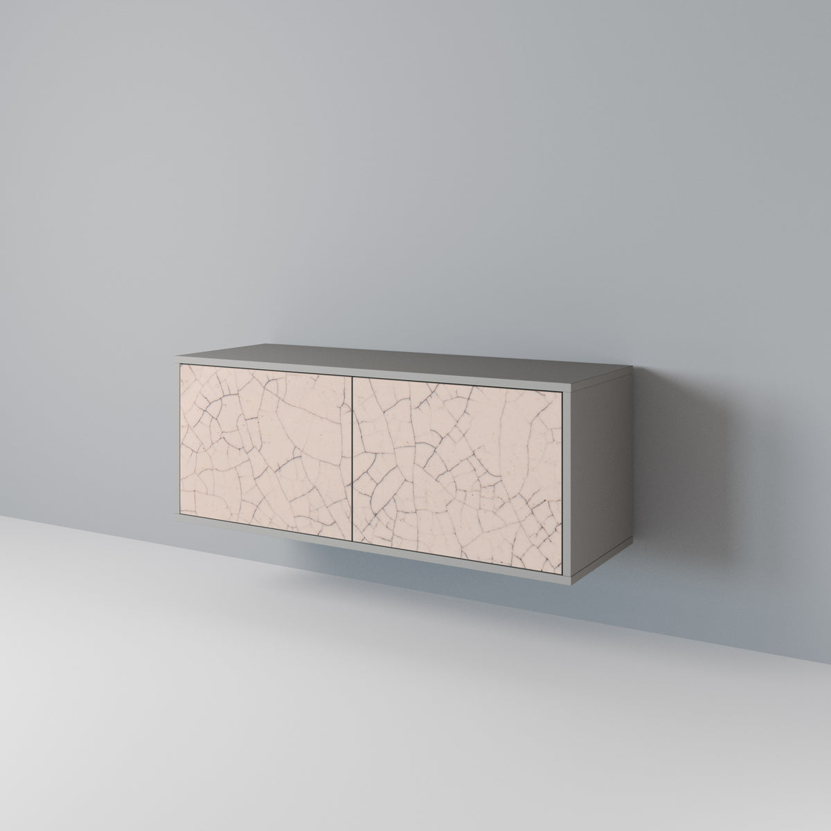 CERAMIC TEXTURE Kompaktes 2-türiges TV-Lowboard