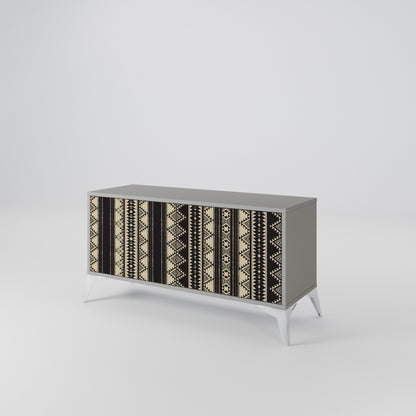 AZTEC Kompaktes 2-türiges TV-Lowboard