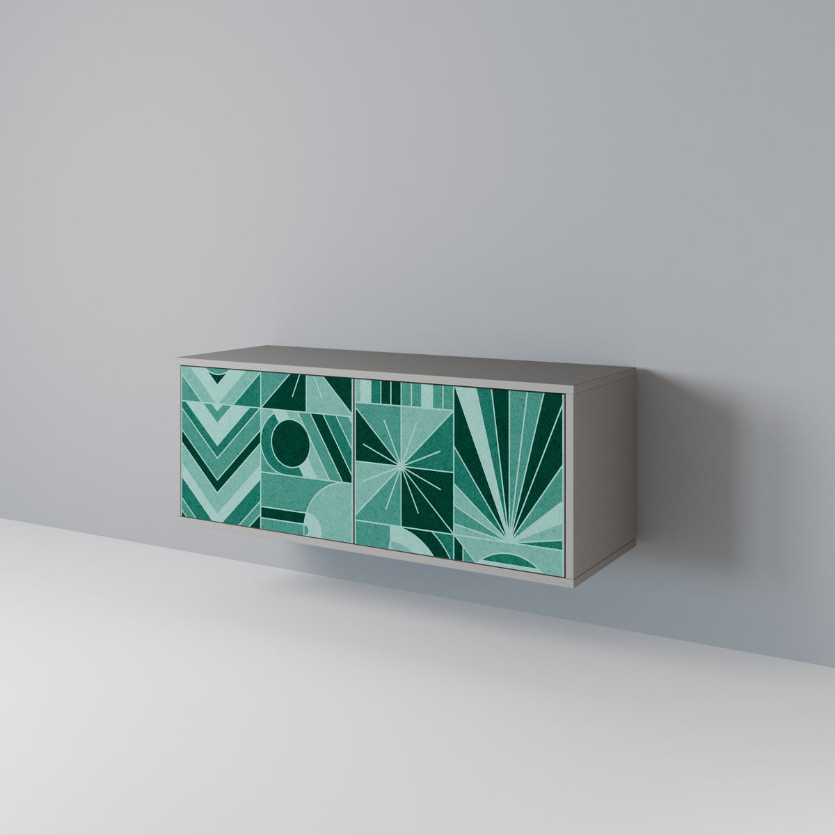 HARMONIC GRID Kompaktes 2-türiges TV-Lowboard