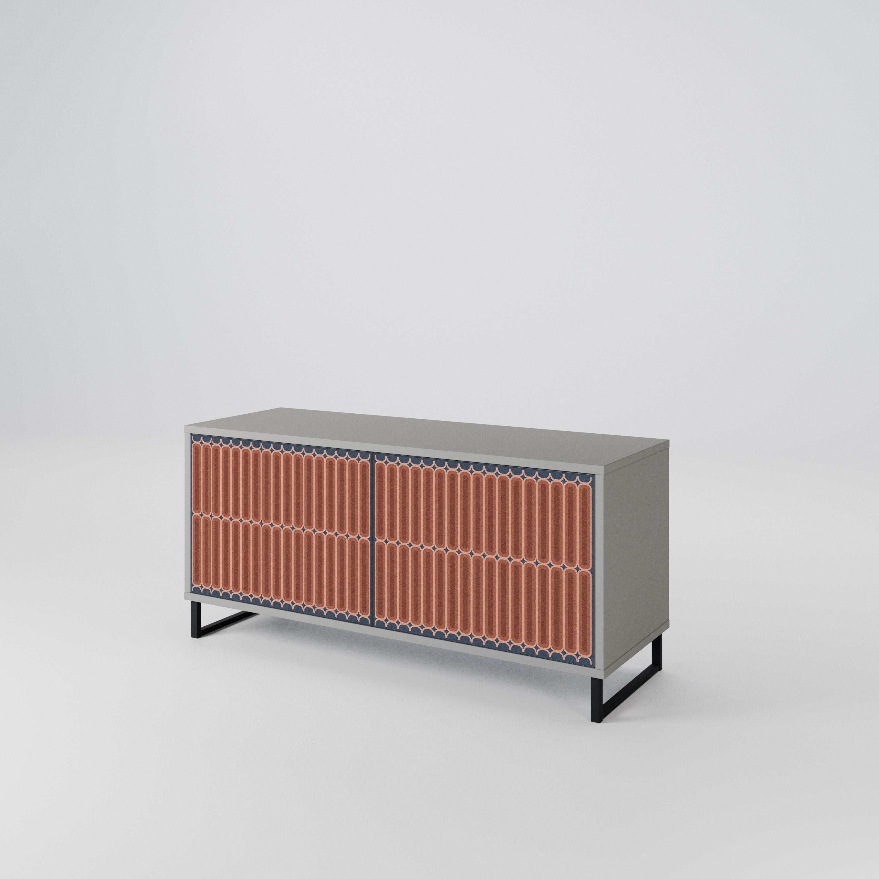 HYPNOTIC GATE Kompaktes 2-türiges TV-Lowboard