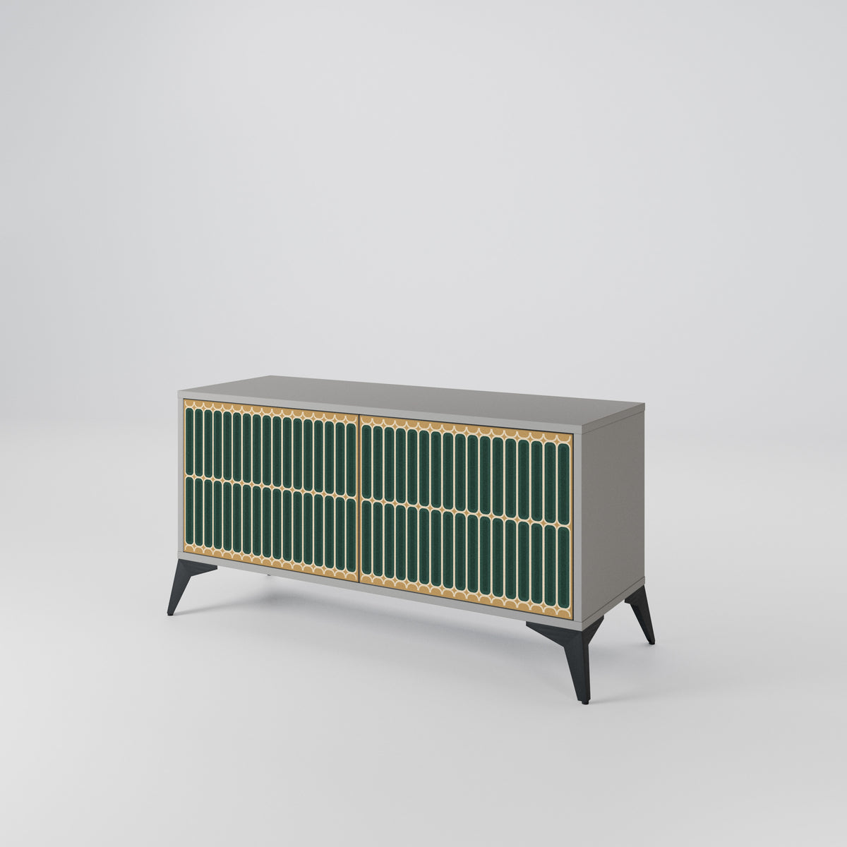 ILUSION GATE Kompaktes 2-türiges TV-Lowboard