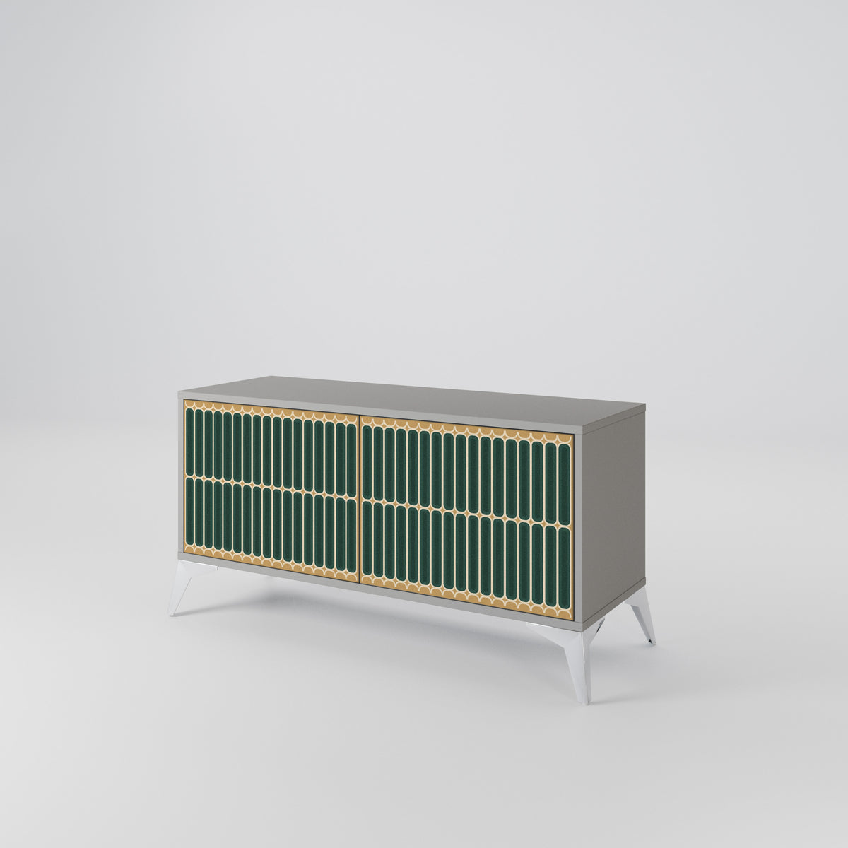 ILUSION GATE Kompaktes 2-türiges TV-Lowboard