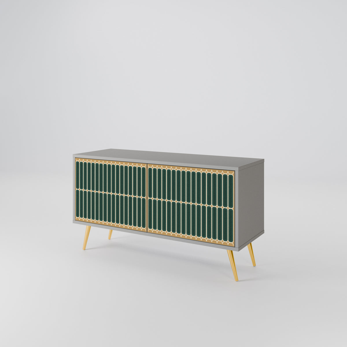 ILUSION GATE Kompaktes 2-türiges TV-Lowboard