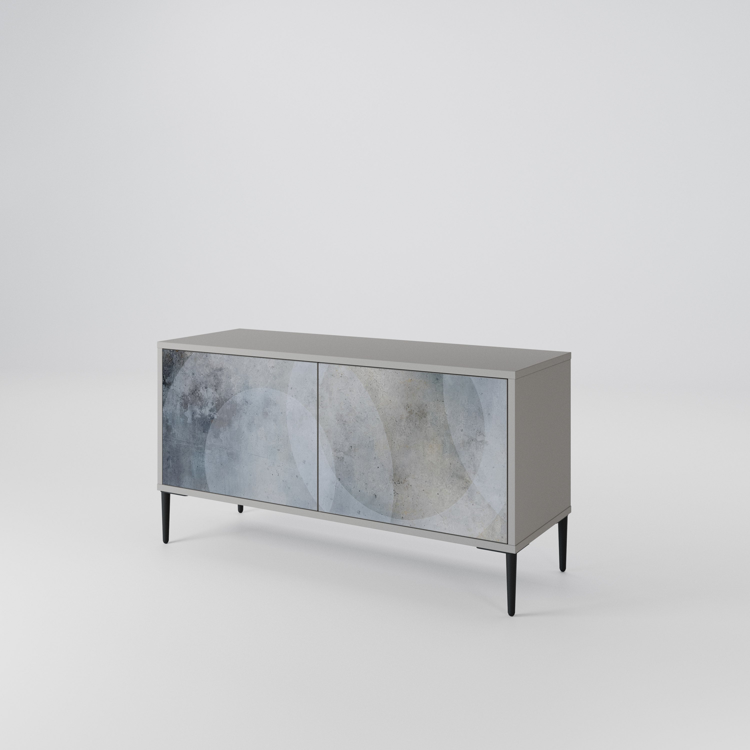 MUTED ARC Compact 2-Door TV Cabinet