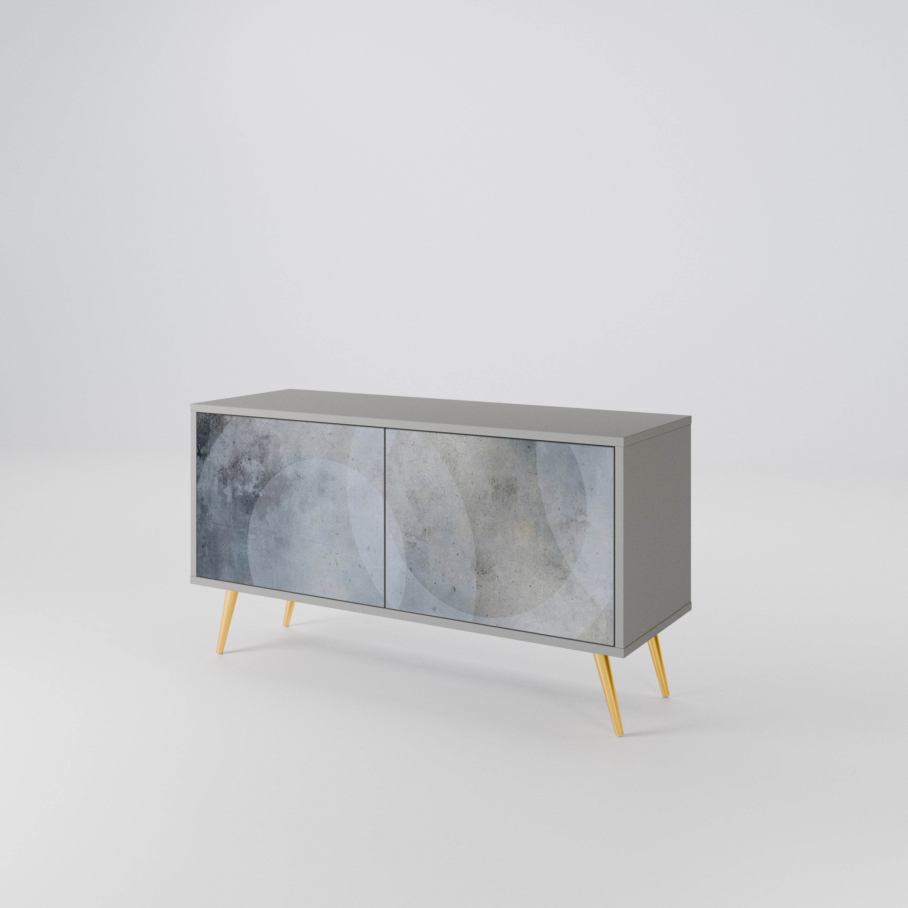 MUTED ARC Compact 2-Door TV Cabinet