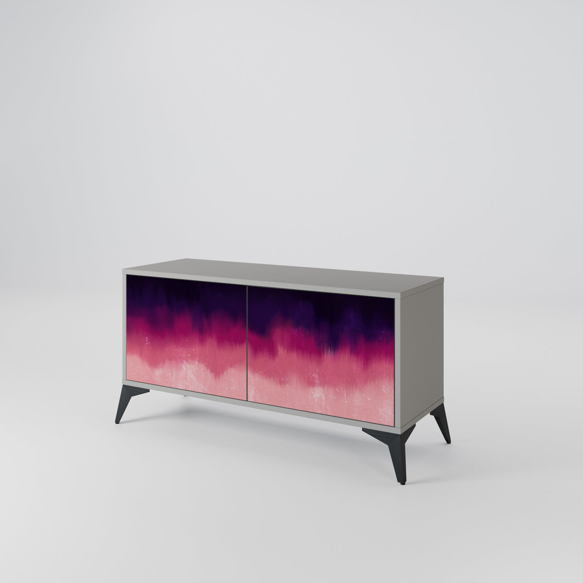AURORA BOREALIS Kompaktes 2-türiges TV-Lowboard