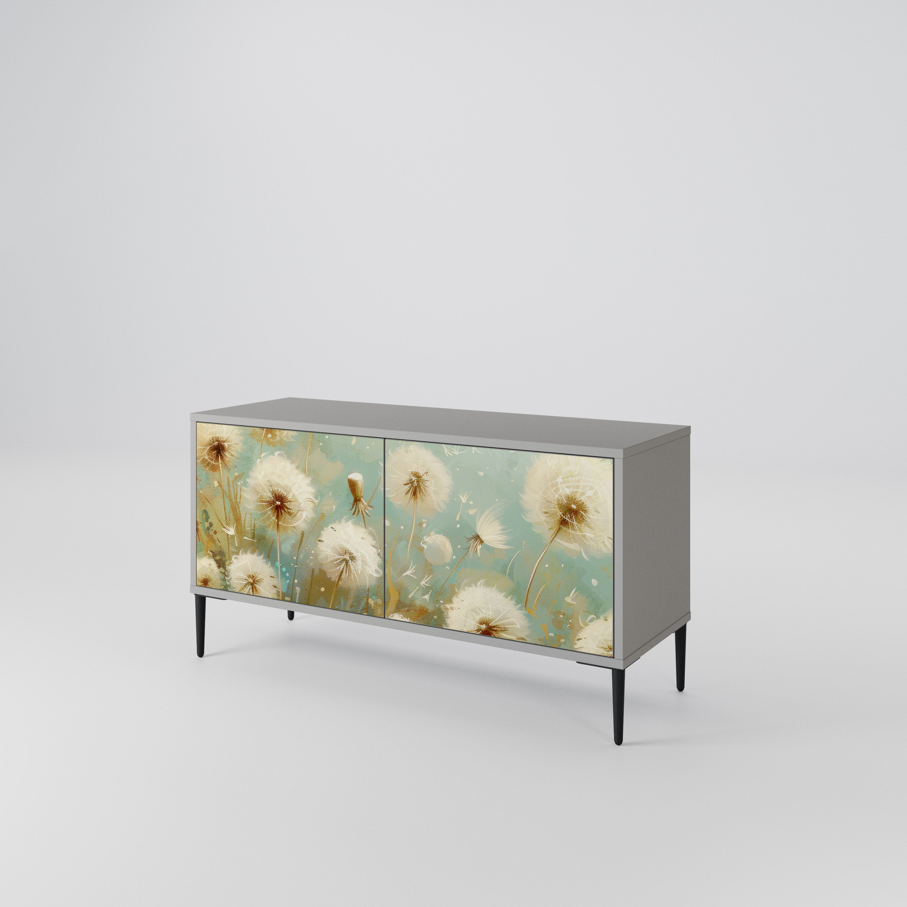 DREAMY MEADOW Compact 2-Door TV Cabinet