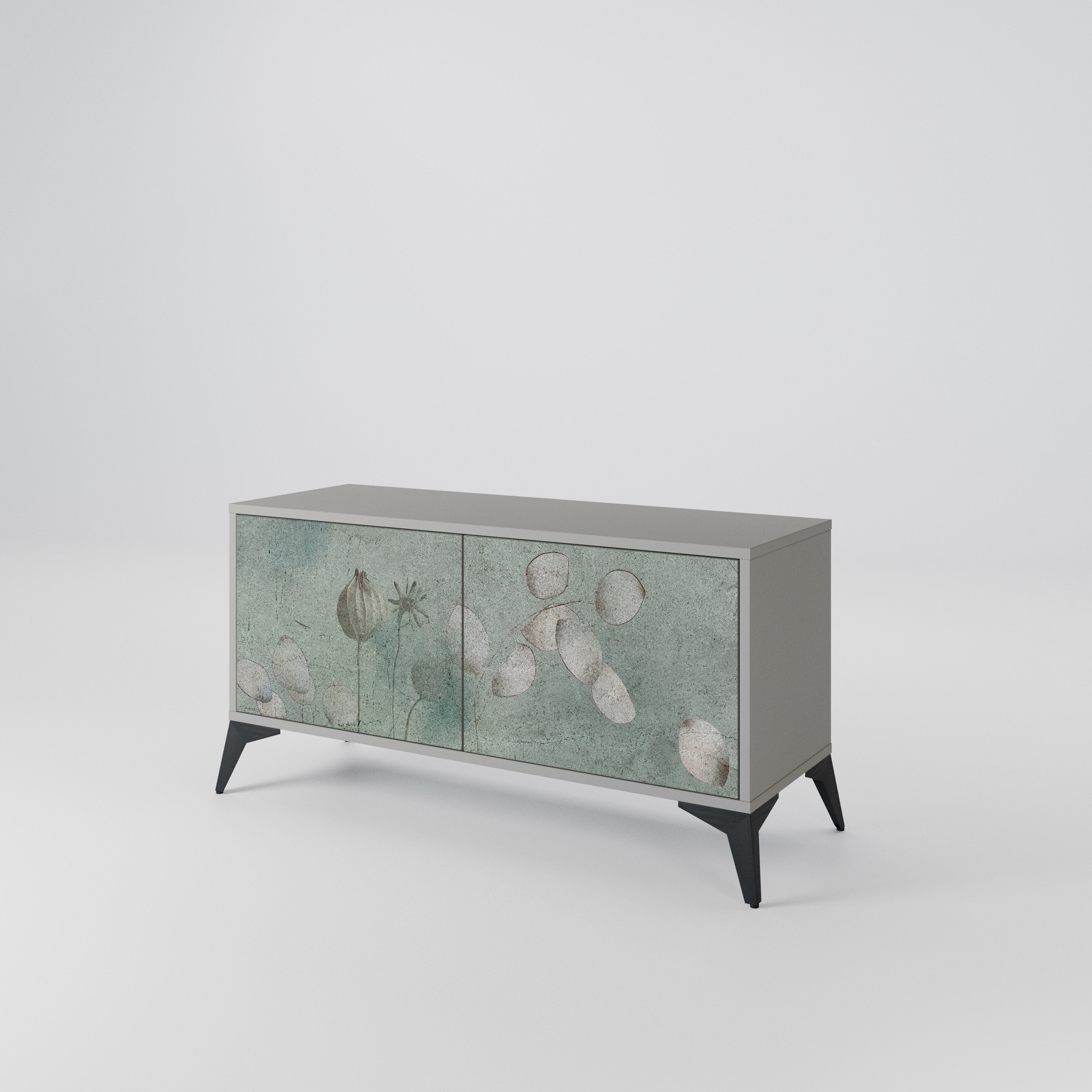 NIGHT LADY Compact 2-Door TV Cabinet