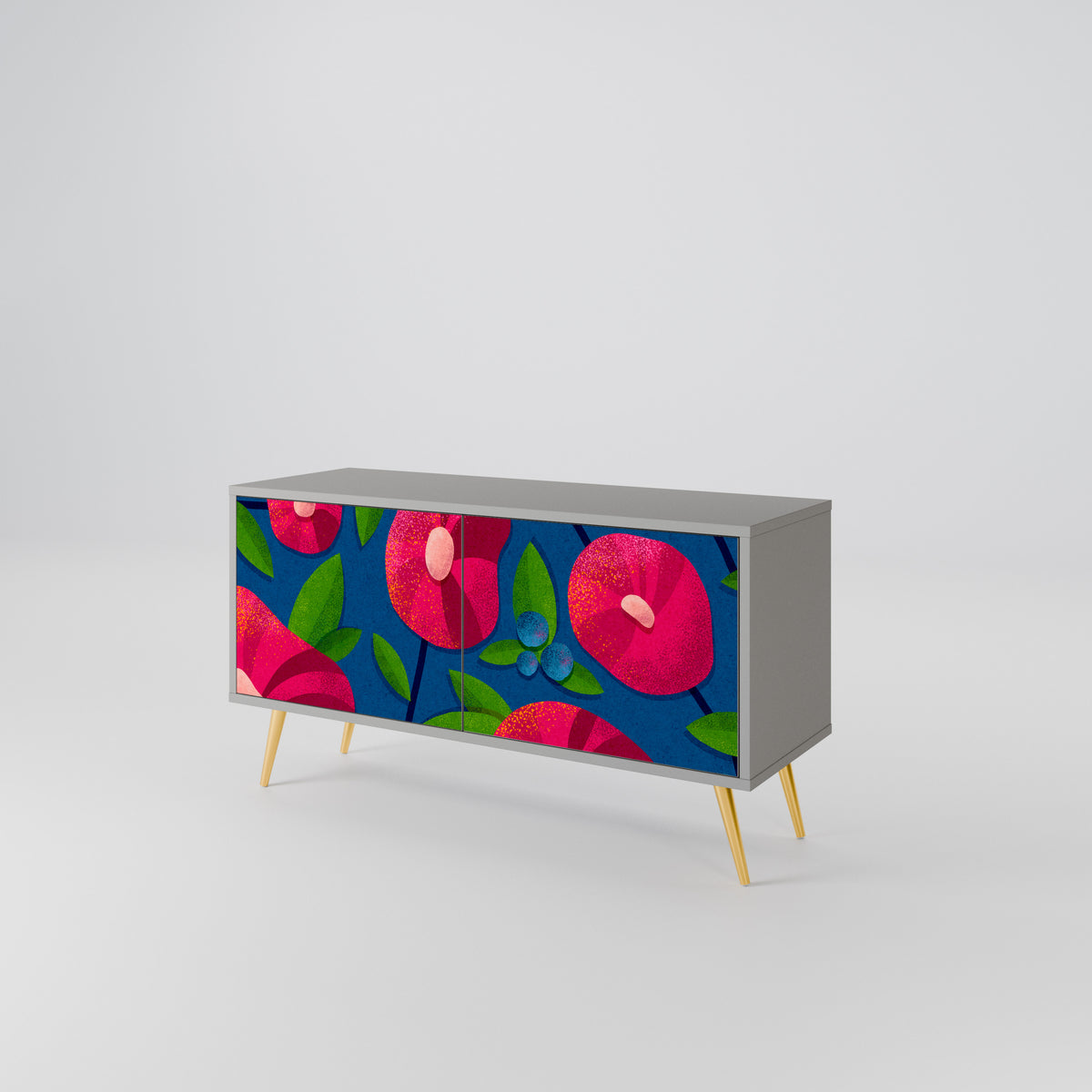 SPRING THOUGHTS Compact 2-Door TV Cabinet