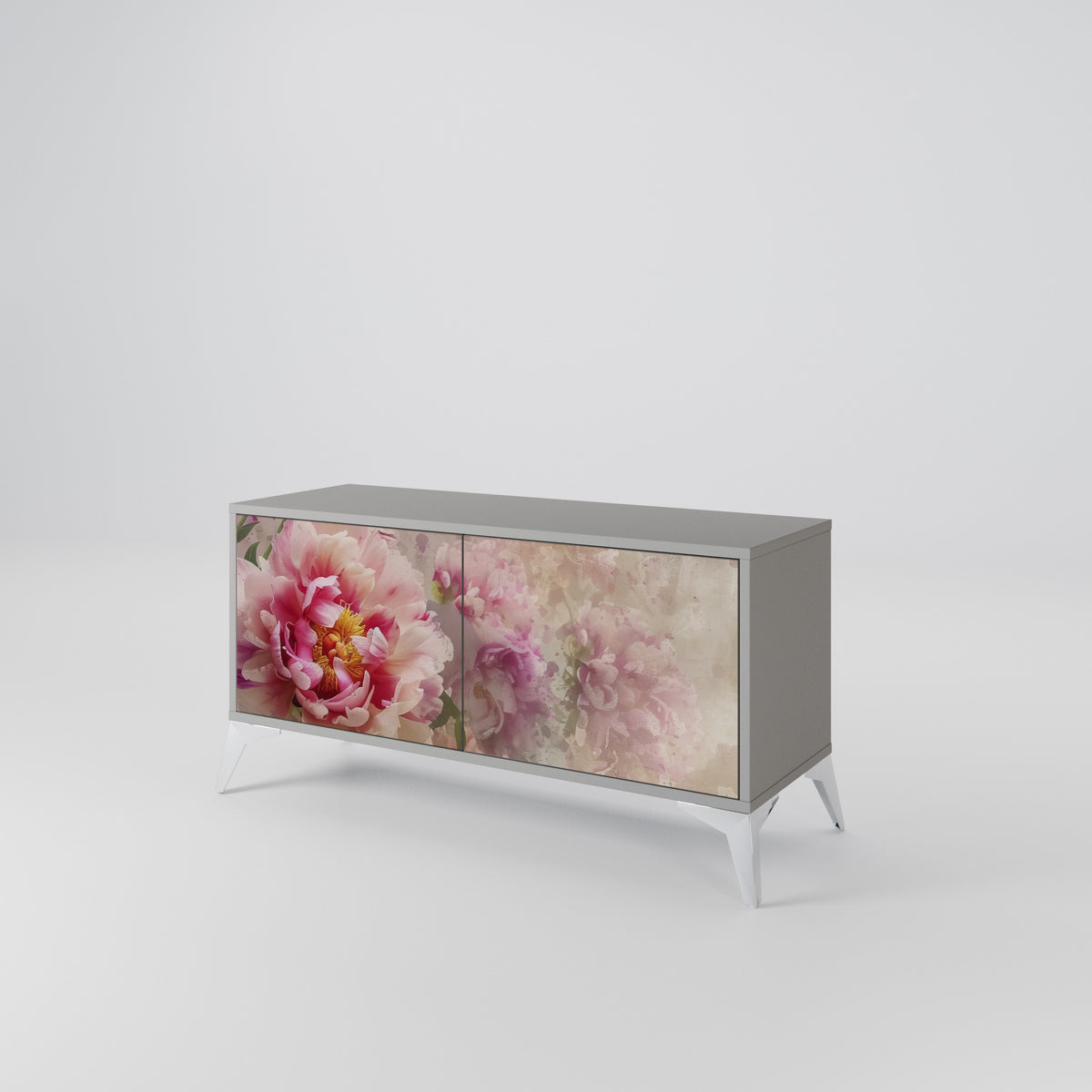 PEONY WHISPER Kompaktes 2-türiges TV-Lowboard