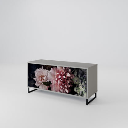 PURE BLOSSOM Kompaktes 2-türiges TV-Lowboard