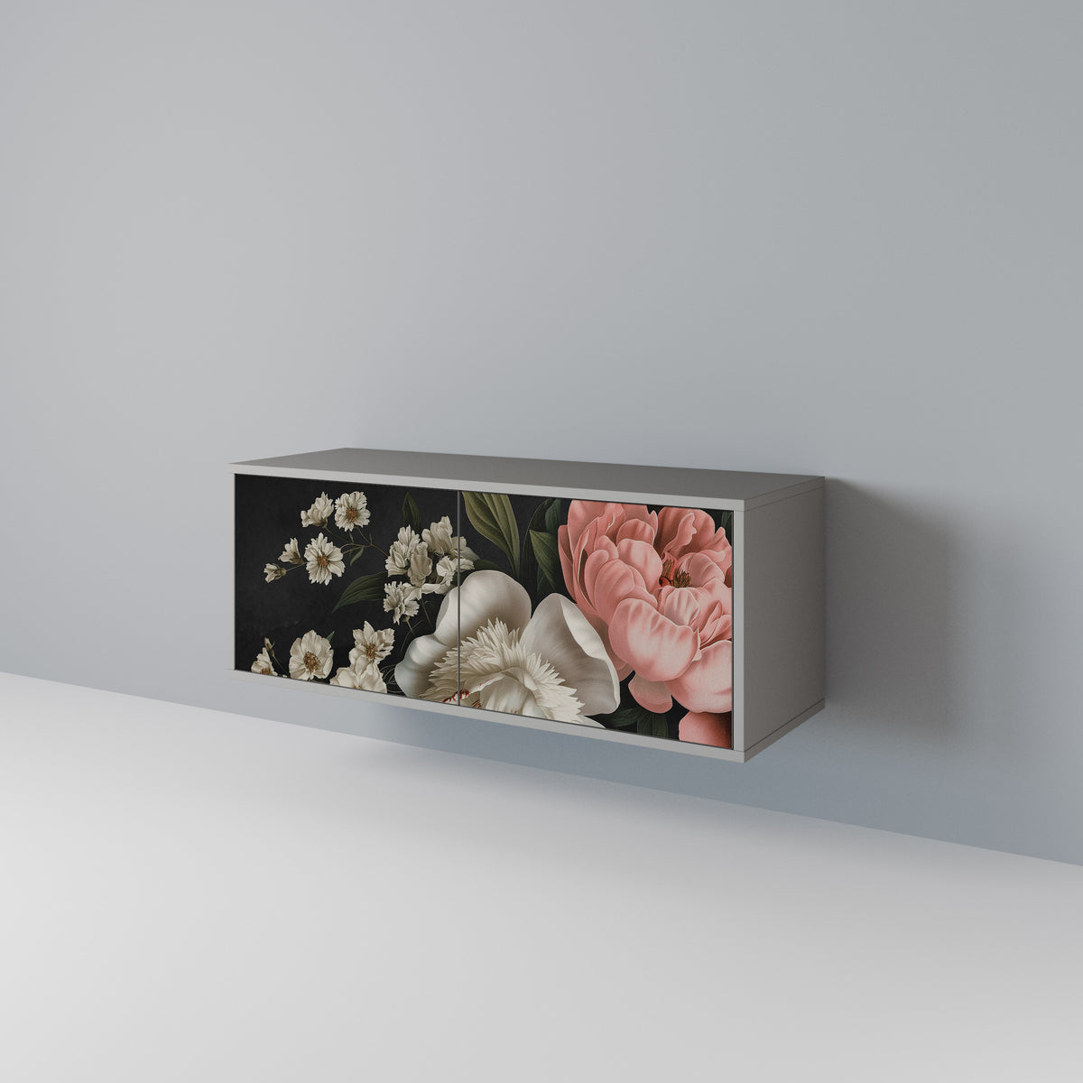LUSH ELEGANCE Kompaktes 2-türiges TV-Lowboard