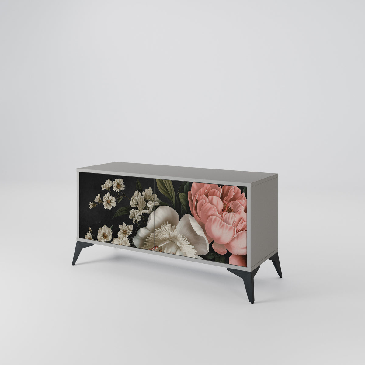 LUSH ELEGANCE Kompaktes 2-türiges TV-Lowboard
