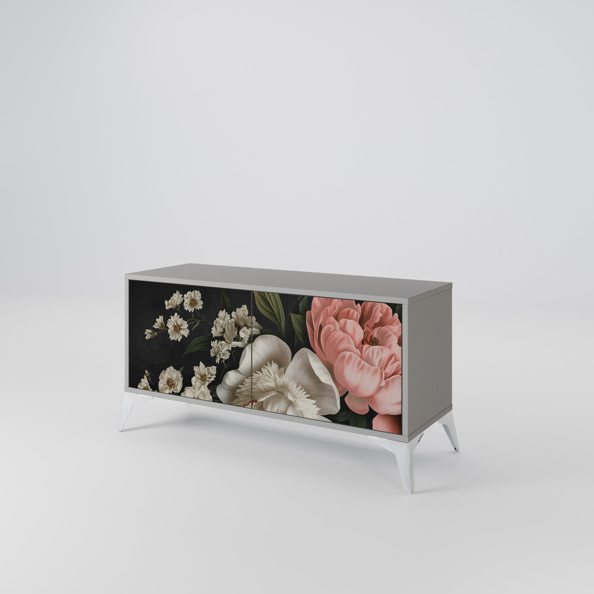 LUSH ELEGANCE Kompaktes 2-türiges TV-Lowboard