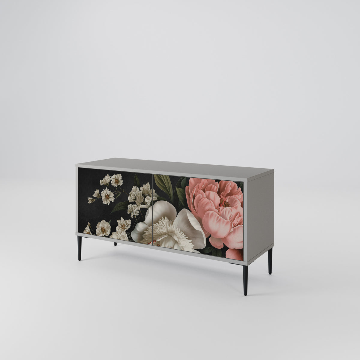 LUSH ELEGANCE Kompaktes 2-türiges TV-Lowboard