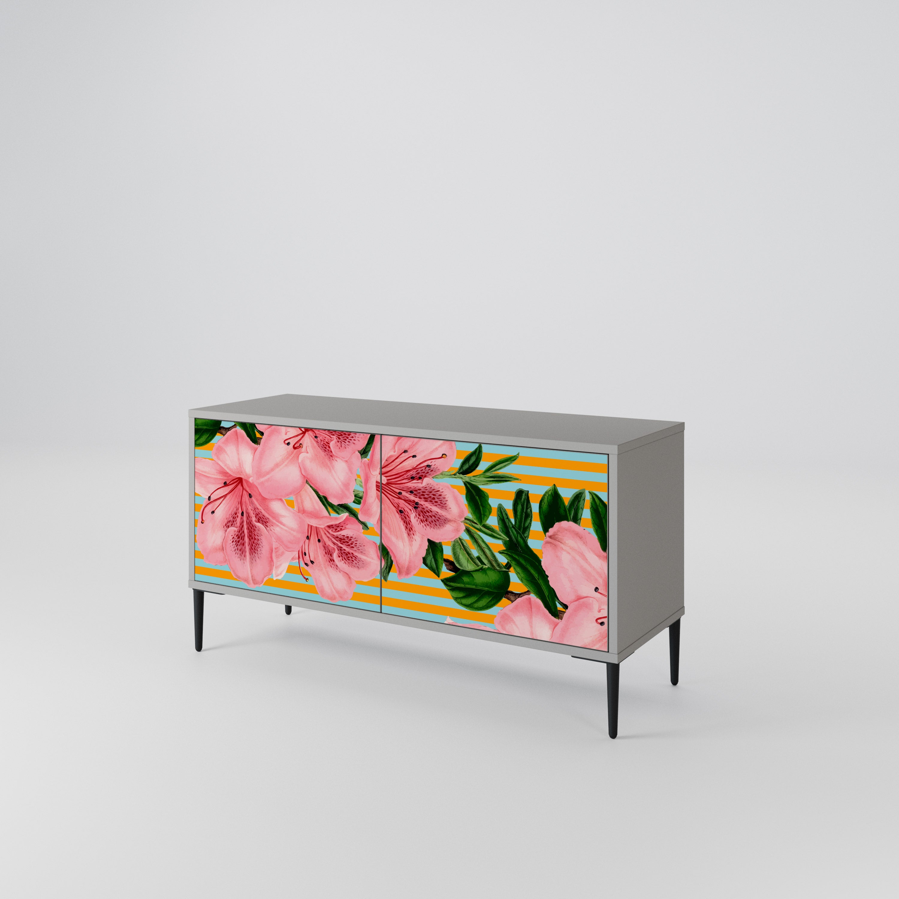 FRAGILE BEAUTY Compact 2-Door TV Cabinet