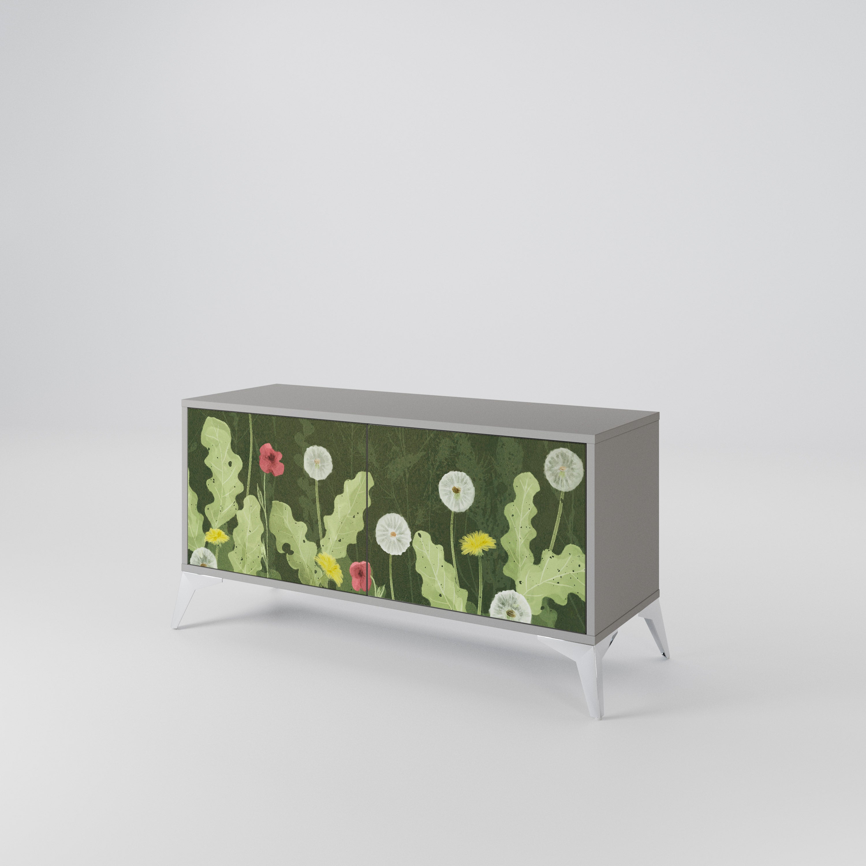 DANDELION AMUSE Compact 2-Door TV Cabinet