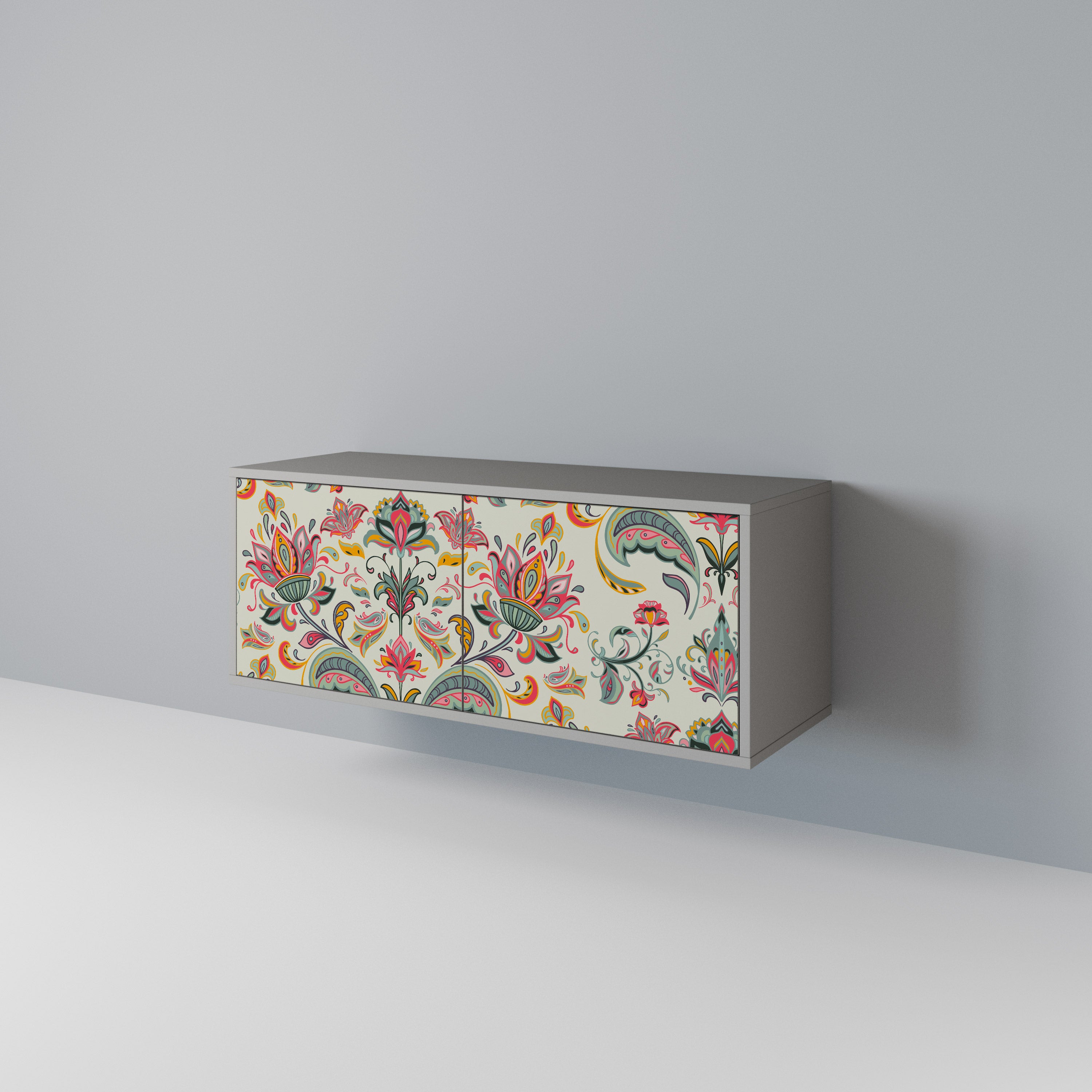 ORGANIC FOLKLORE Compact 2-Door TV Cabinet