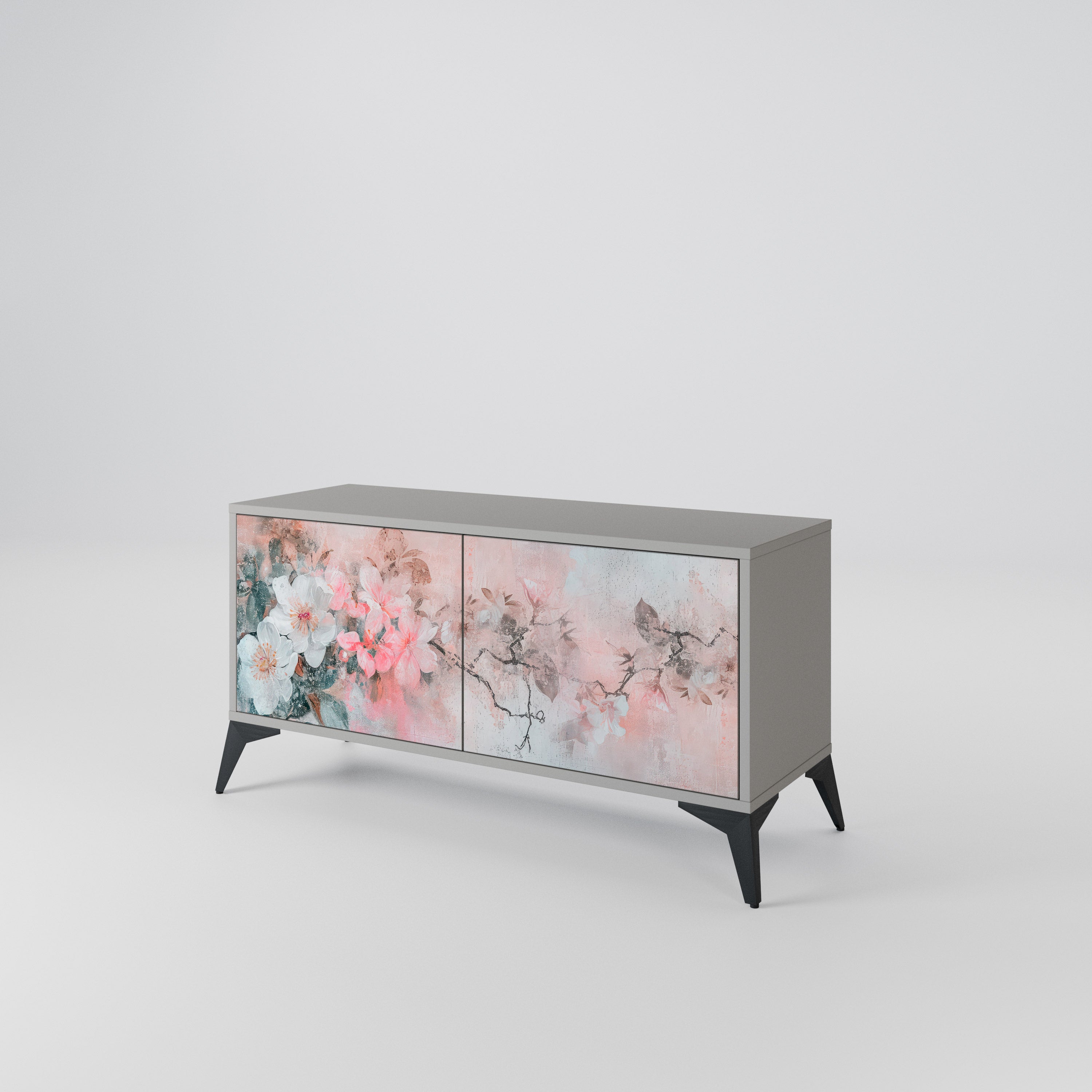 CHERRY BLOSSOM Compact 2-Door TV Cabinet