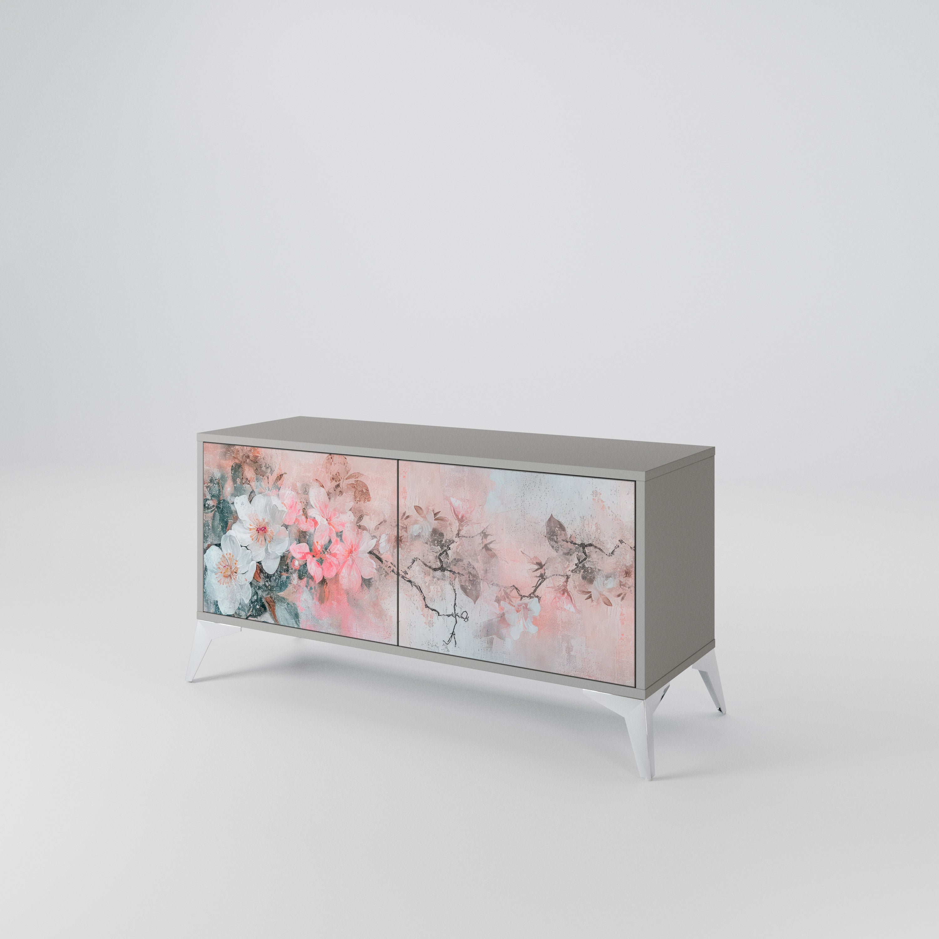 CHERRY BLOSSOM Compact 2-Door TV Cabinet