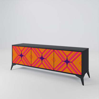 GEOMETRIC BRILLIANCE 3-türiges TV-Lowboard