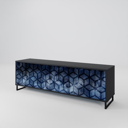 CUBIC MIST 3-türiges TV-Lowboard