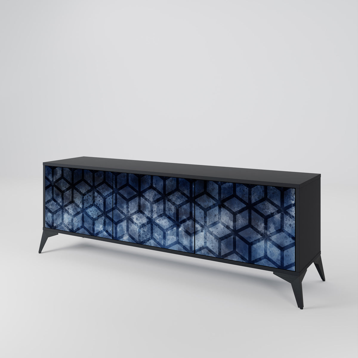 CUBIC MIST 3-türiges TV-Lowboard