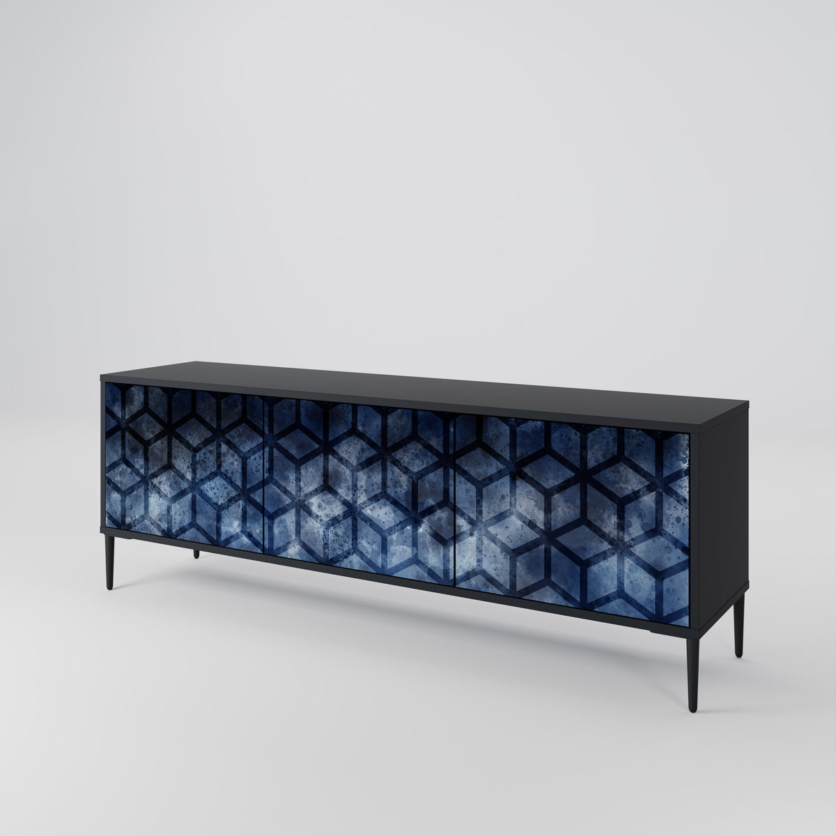 CUBIC MIST 3-türiges TV-Lowboard