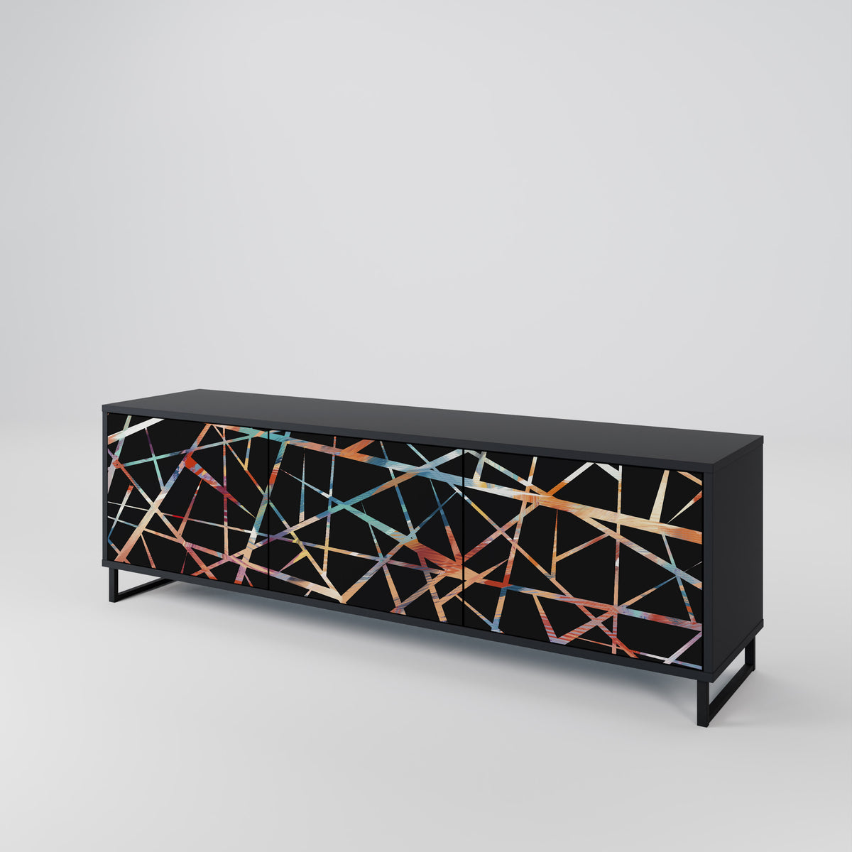 POLYGON VERVE 3-türiges TV-Lowboard