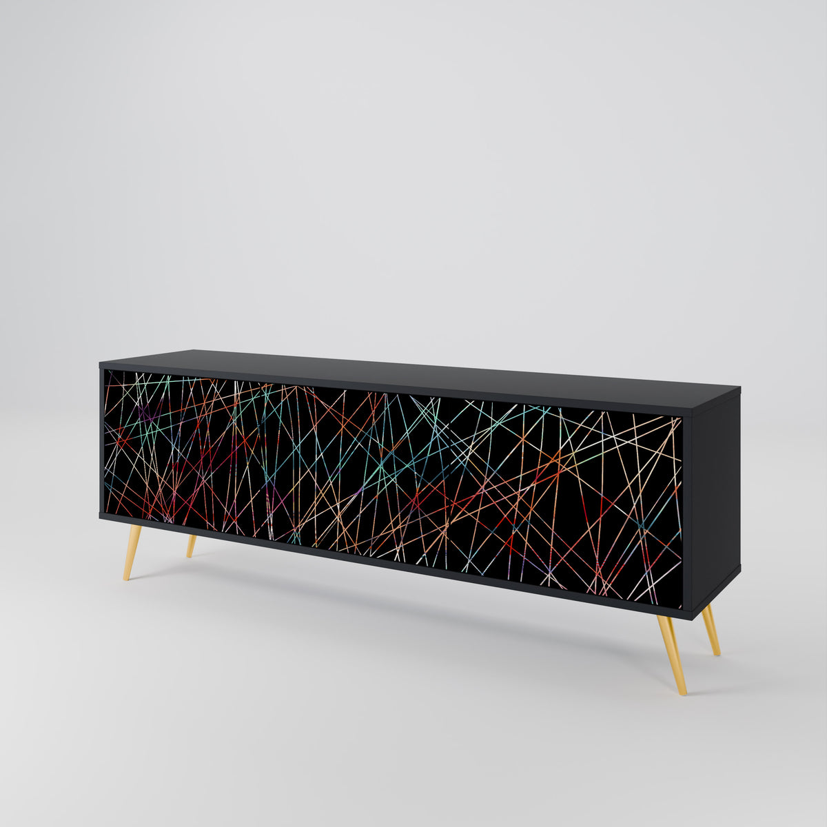 LUMINOUS SNARE 3-türiges TV-Lowboard