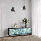 ASIAN SWAY TV-Lowboard mit 3 Türen in Schwarz