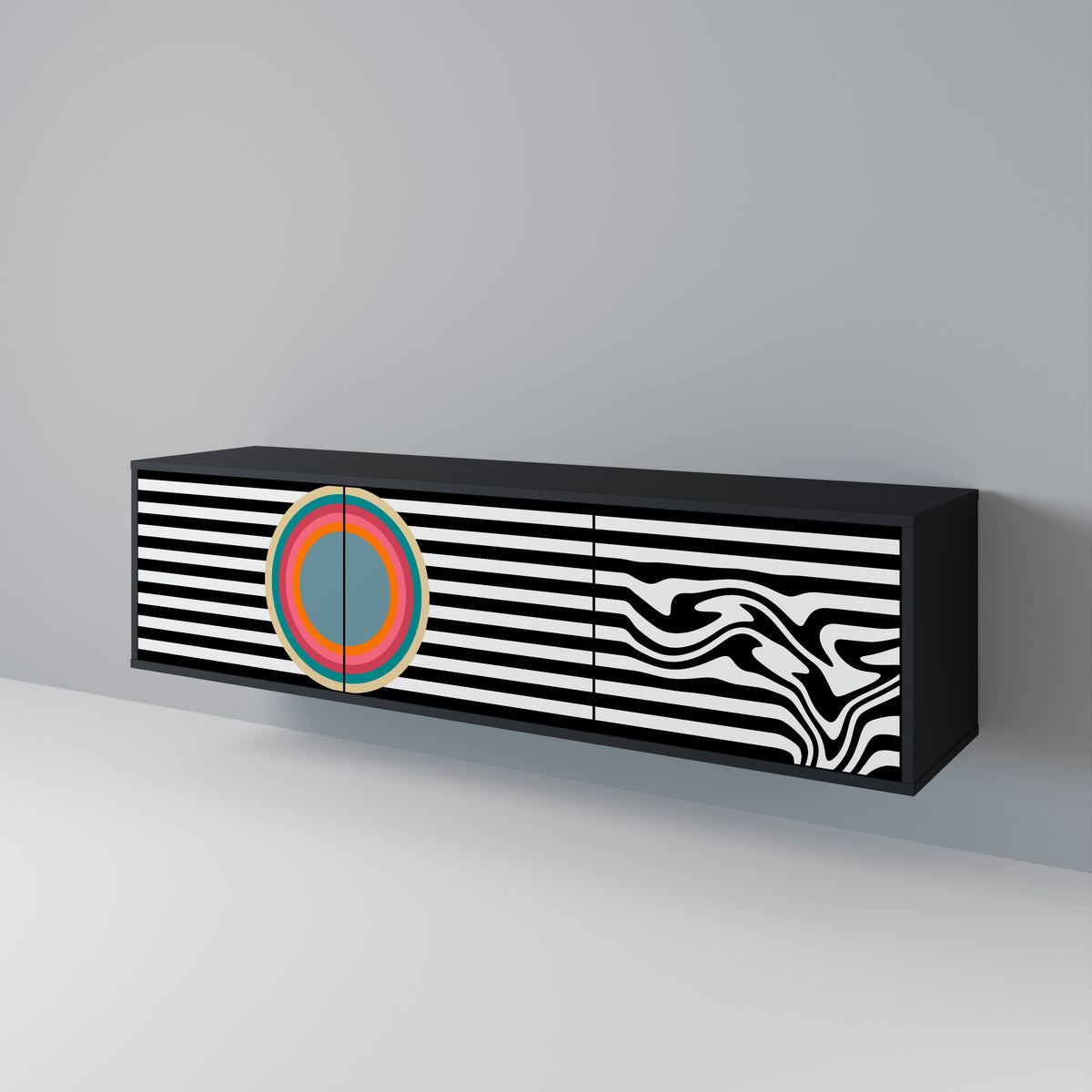 SPECTRA SHOWCASE 3-türiges TV-Lowboard