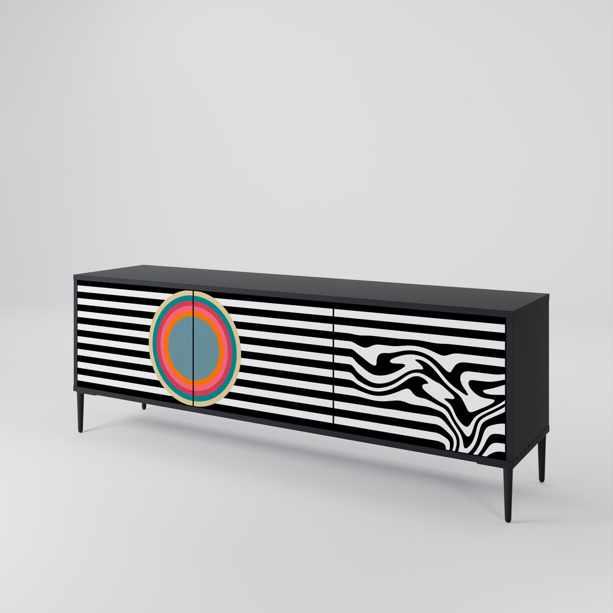 SPECTRA SHOWCASE 3-türiges TV-Lowboard