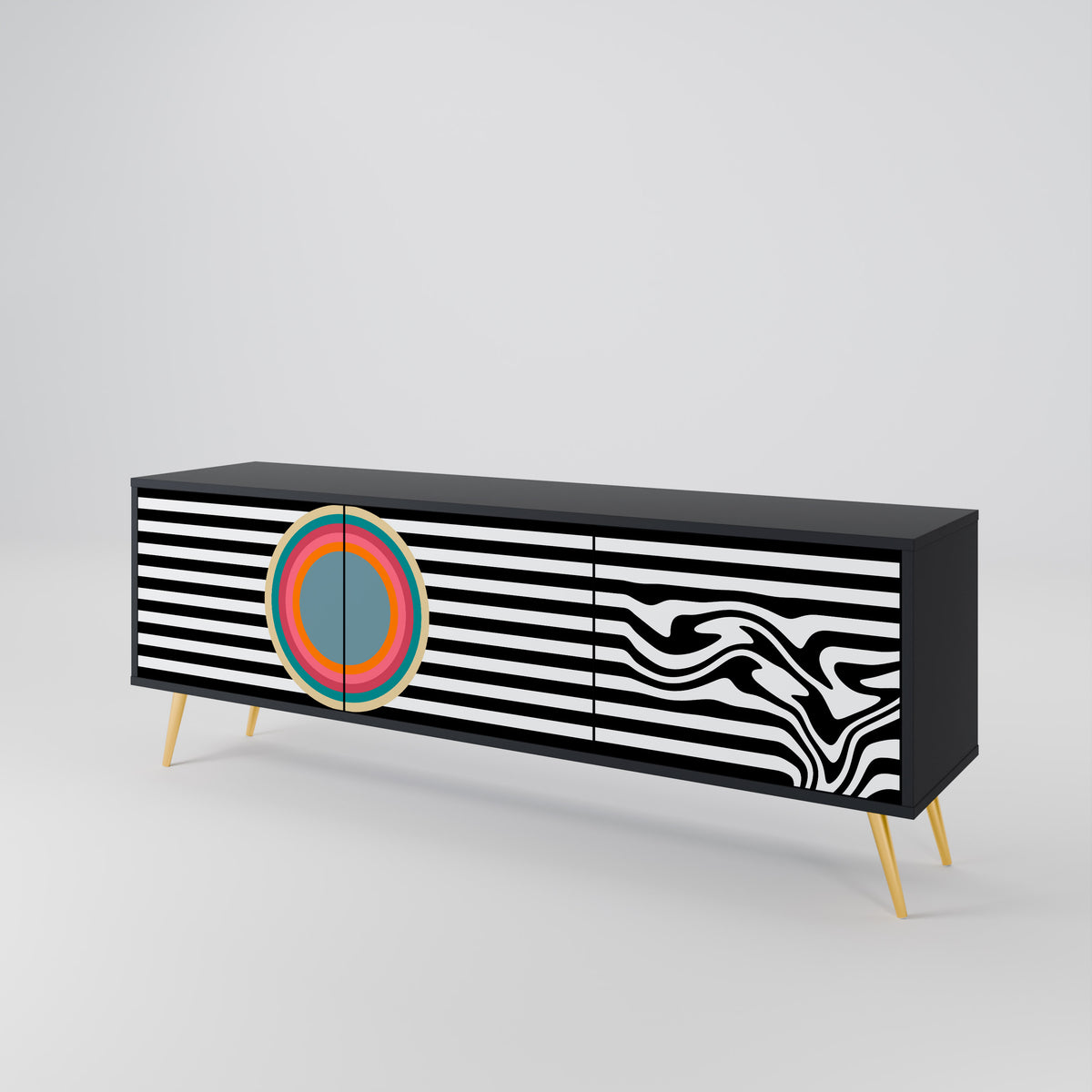SPECTRA SHOWCASE 3-türiges TV-Lowboard