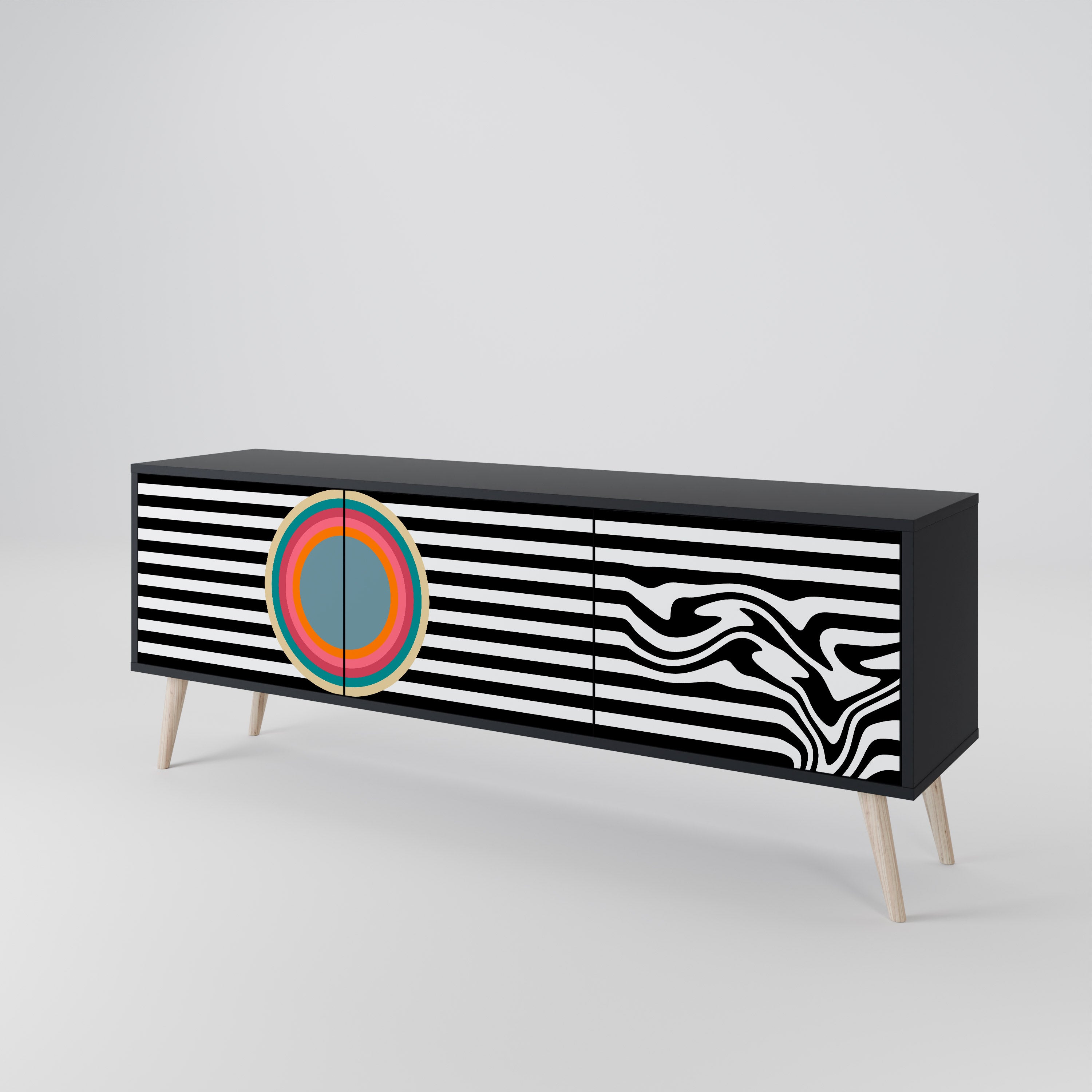 SPECTRA SHOWCASE 3-Door TV Cabinet