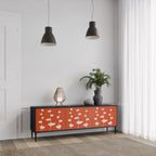 COURAGE MOLD TV-Lowboard mit 3 Türen in Schwarz