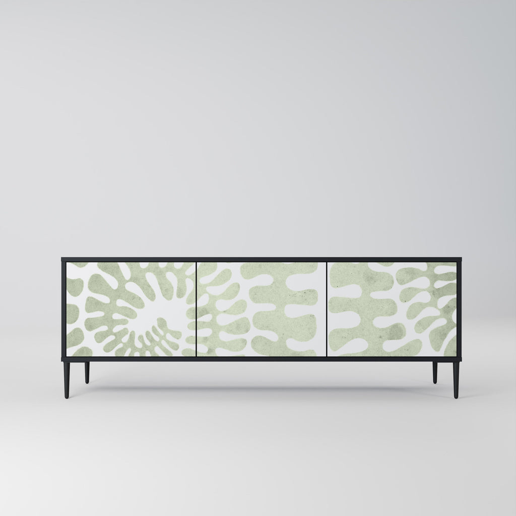 HELIX DANCE TV-Lowboard mit 3 Türen in Schwarz