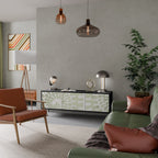 HELIX DANCE TV-Lowboard mit 3 Türen in Schwarz