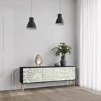 HELIX DANCE TV-Lowboard mit 3 Türen in Schwarz